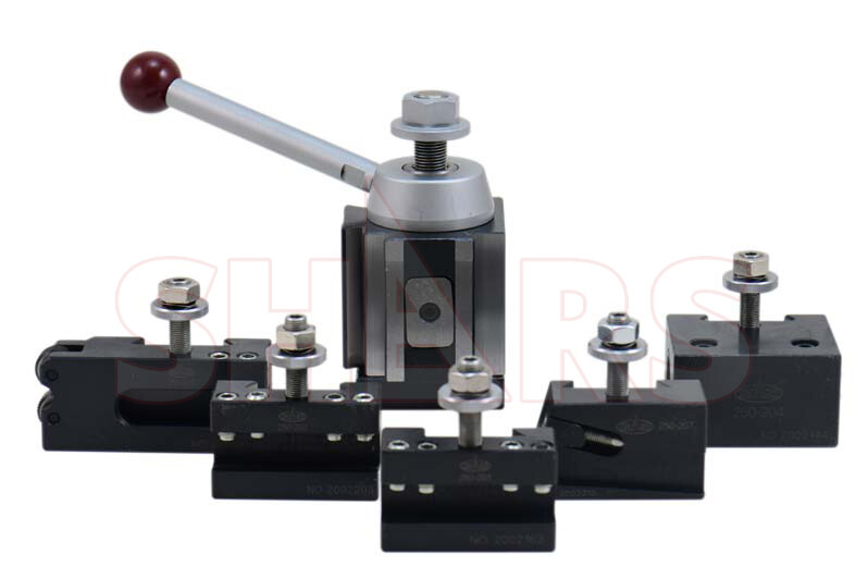 Shars 10-15" CNC BXA Piston Quick Change Tool Post Set 250-200 + Certificate M}