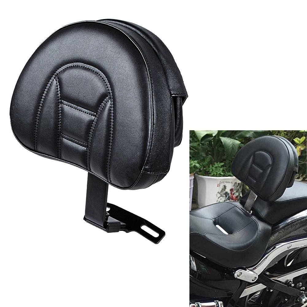 Driver Rider Backrest for Harley Fatboy Heritage Softail Classic FLSTC 2007-2017