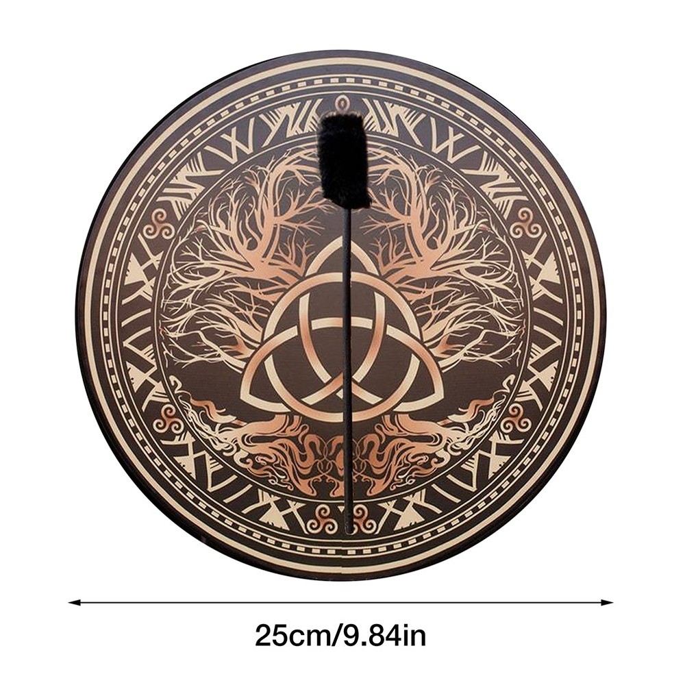 25cm Large Shaman Drum Handmade Music Drum