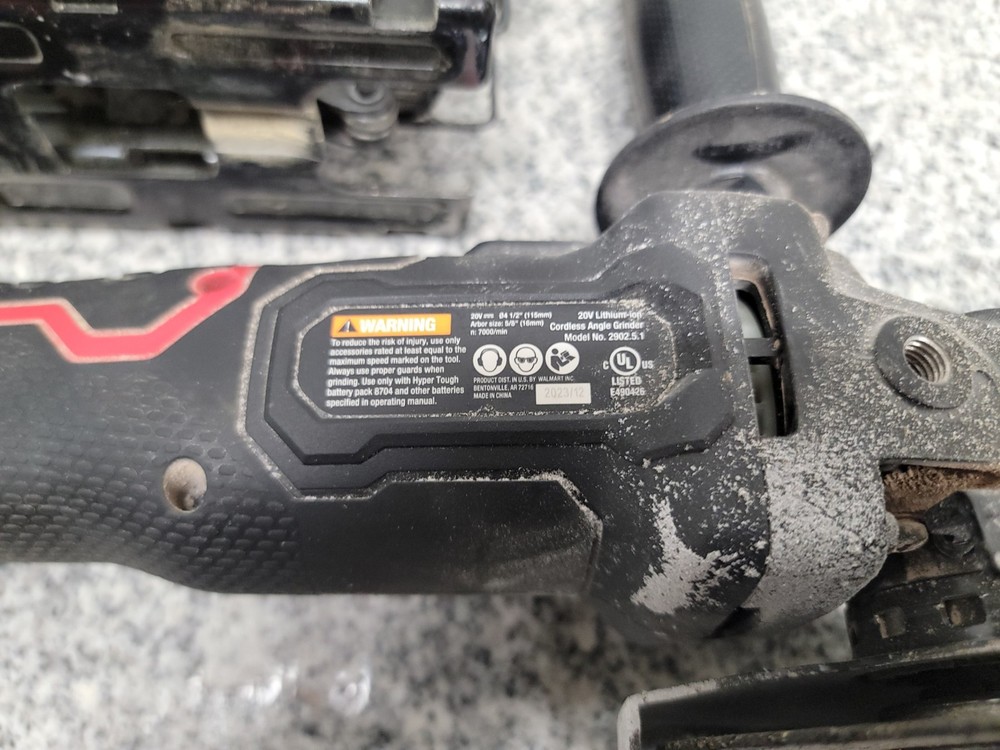 Hyper Tough Li-Ion Cordless 4-Tool Combo Kit