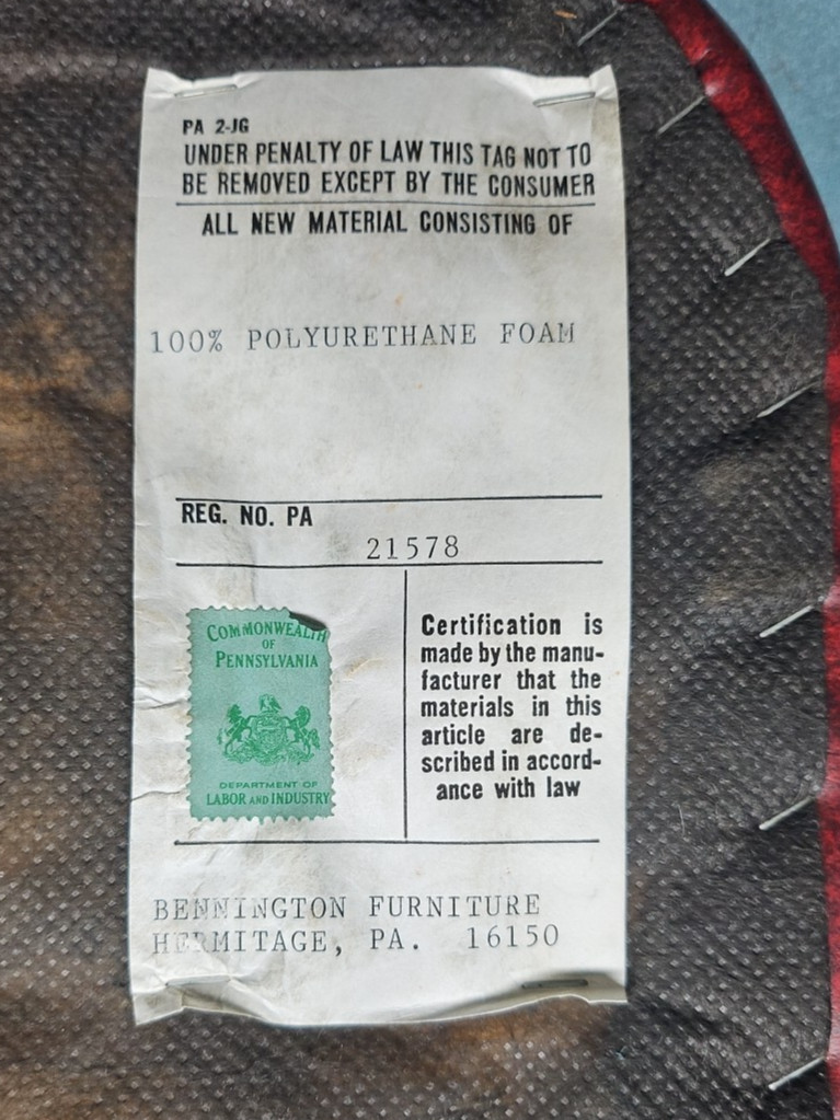 BENNINGTON BAR BUCKET REPLACEMENT SEAT HEAVY DUTY COMMERCIAL 18"W