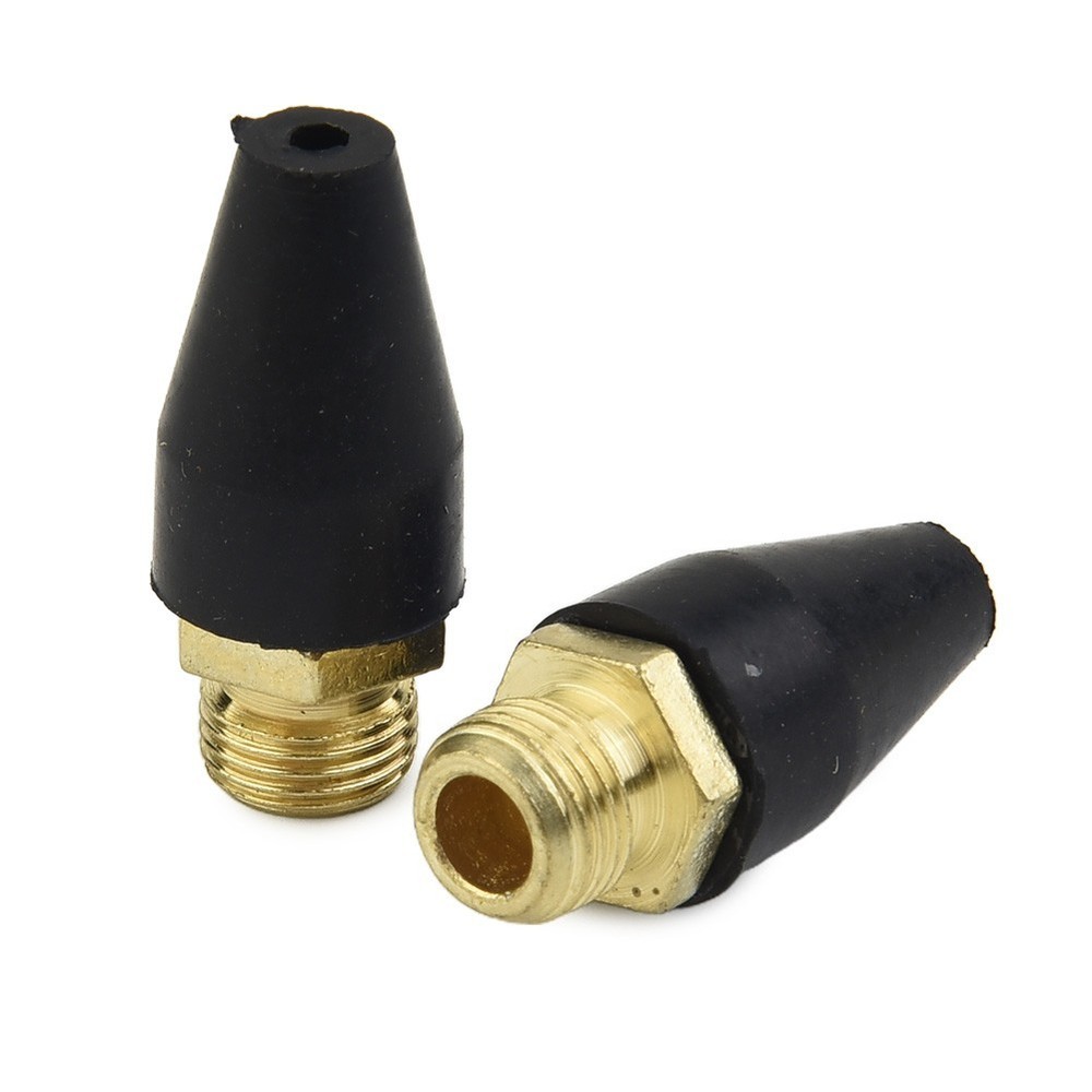 Rubber Nozzle Pack Brass Safety-Tip Tools Accessories Connector Replacement
