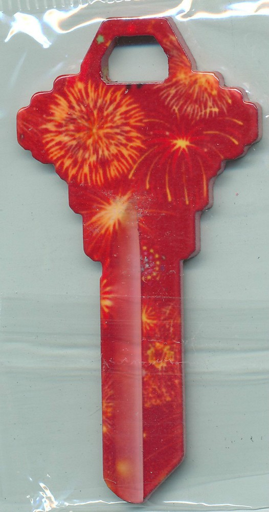 FIREWORKS PRINT KEY BLANKS SC-1 (type 2)