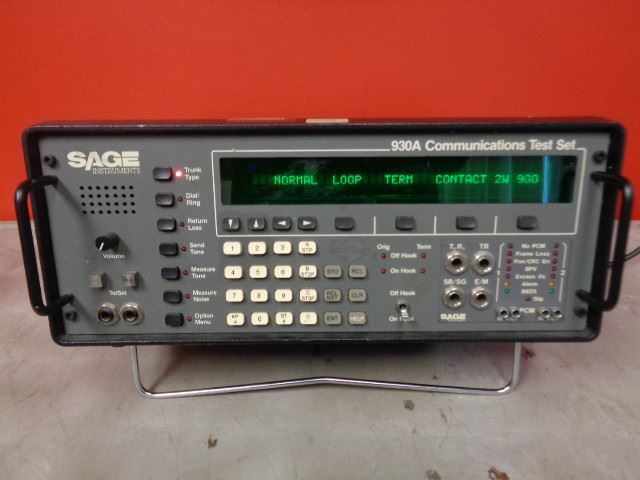 Sage Instruments 930A Communications Test Set