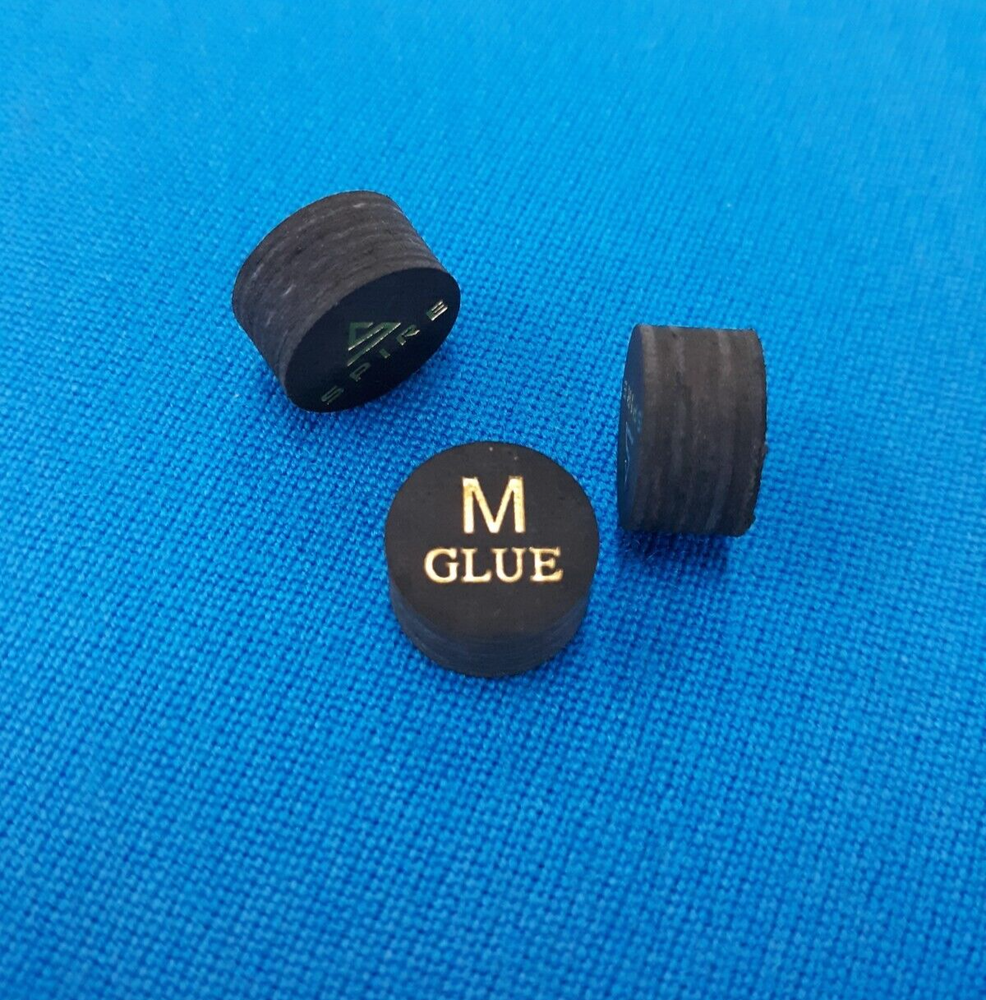 Spire Black Multi-Layered Leather Tip - Soft, Medium, or Hard