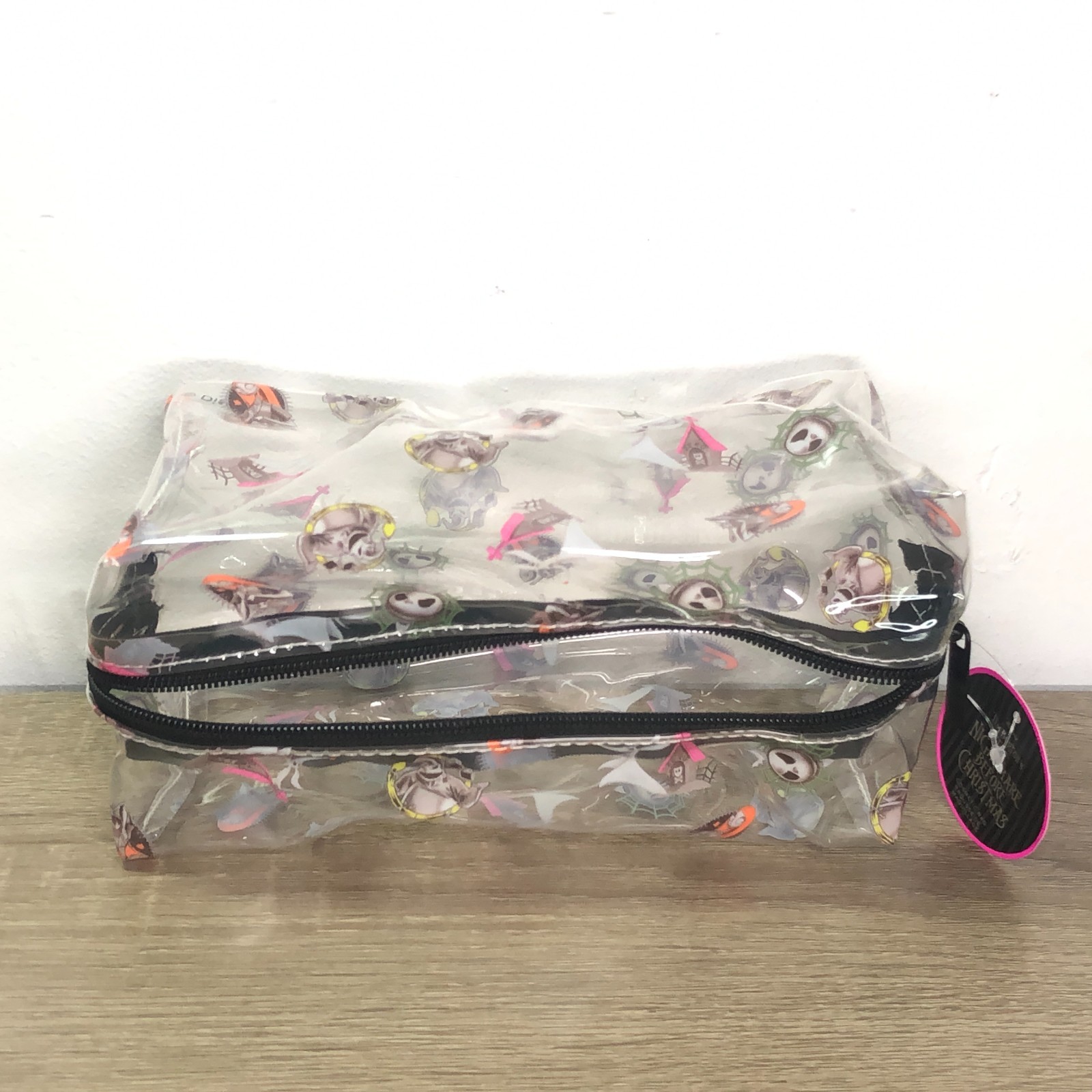 Disney Nightmare Before Christmas Revolution Make Up Cosmetic Bag Collectible 8"