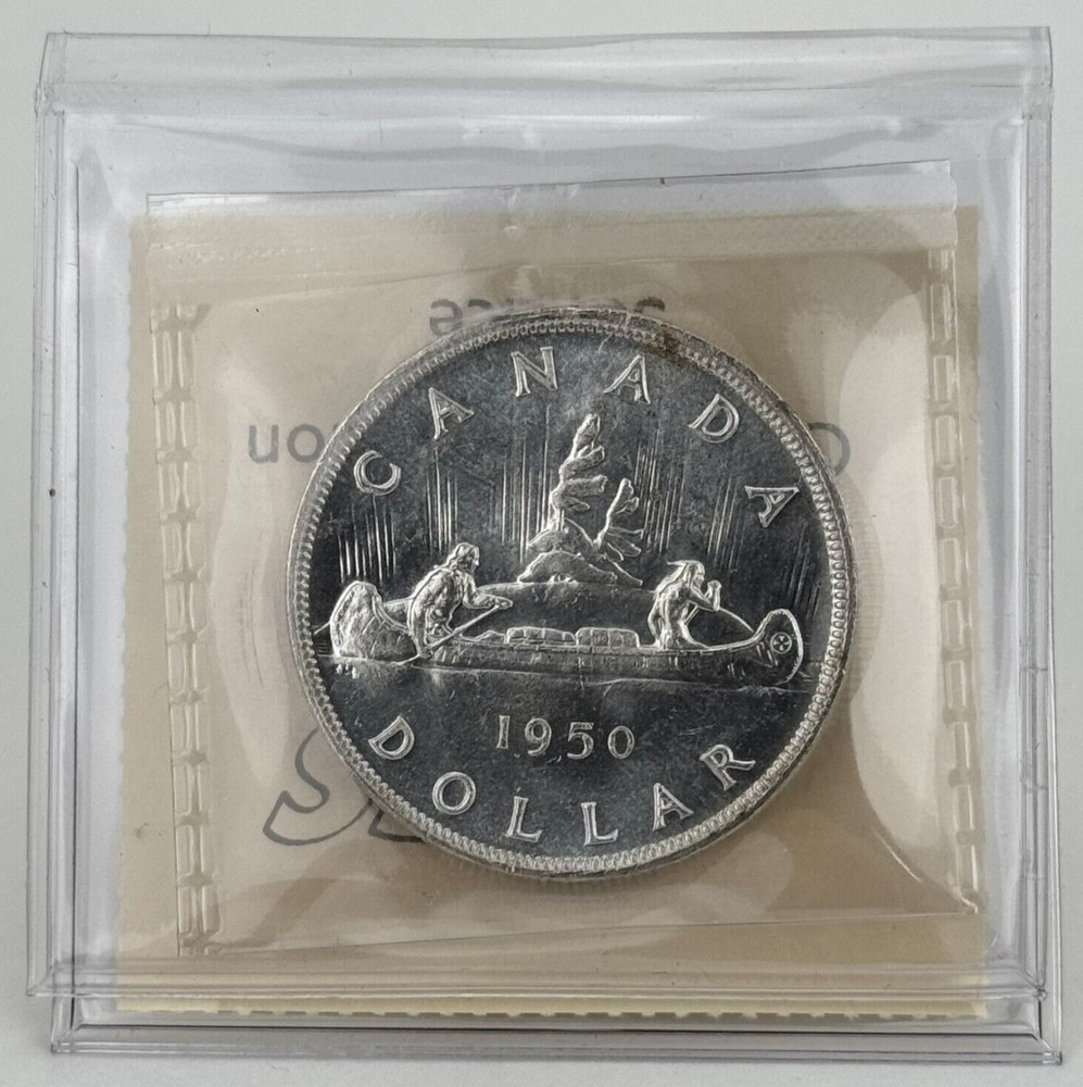 1950 Canada Silver Dollar, ARNPRIOR - ICCS Gem Uncirculated MS 65
