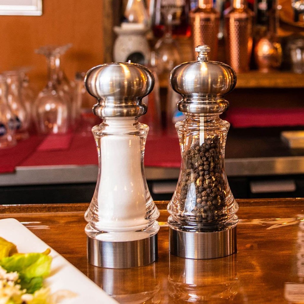 7" Lehigh Pepper Mill & Salt Shaker Set