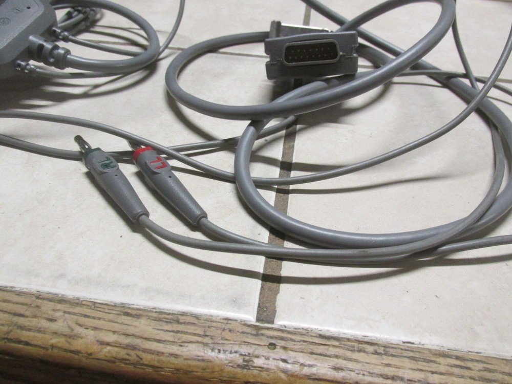 Burdick 10 Lead ECG Cable w/ Leads ref: 00700