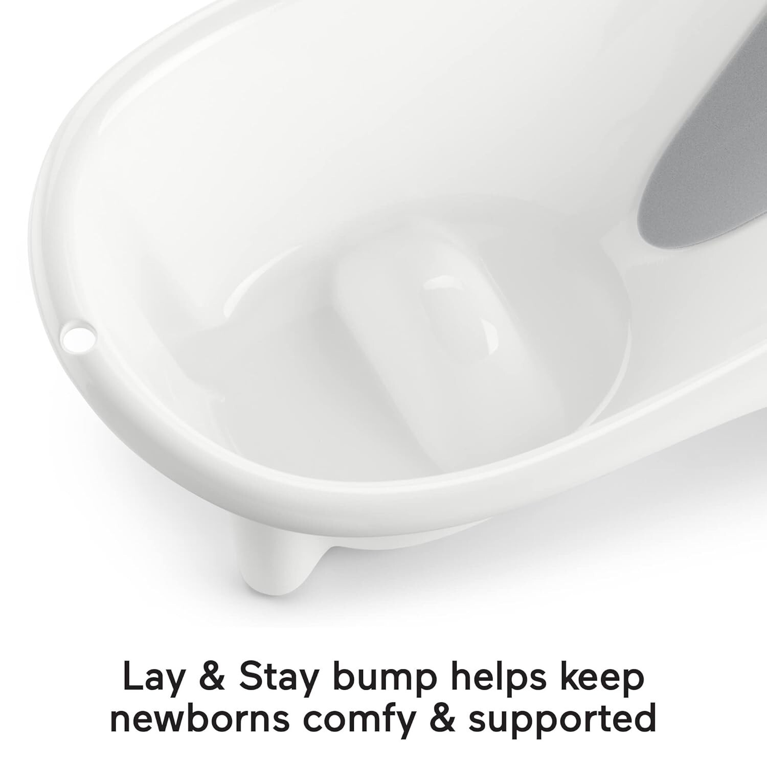 Fisher-Price Baby -Toddler Bath Simple Support Tub with Foam Head-Back rest NEW