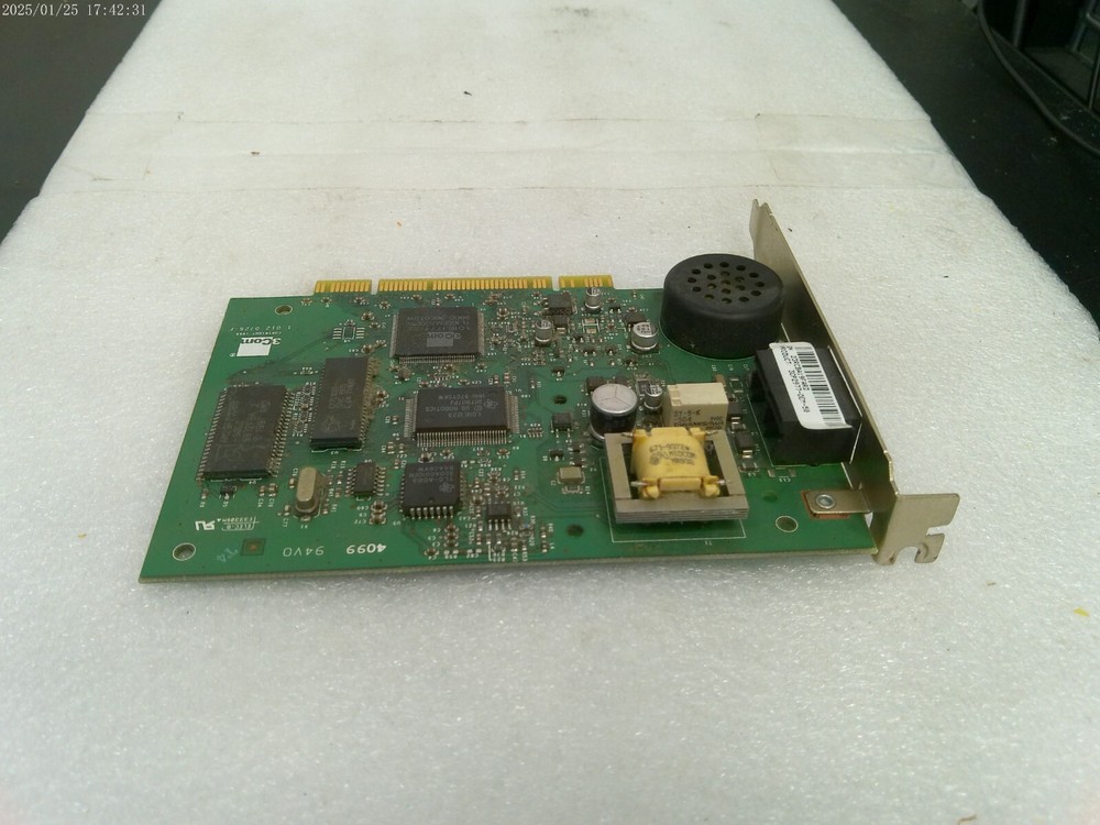 3Com PCI Modem Card 4X2USA-32034-M5-E Model 0726