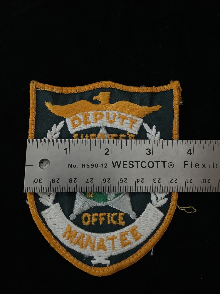 Florida MANATEE DEPUTY SHERIFFS OFFICE DEPT Patch