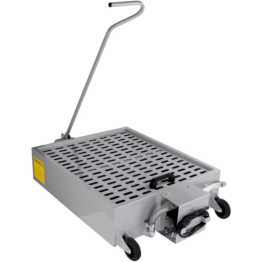 ZEELINE by Milton® 26 Gallon Steel Low Profile Oil Drain with Electric Pump