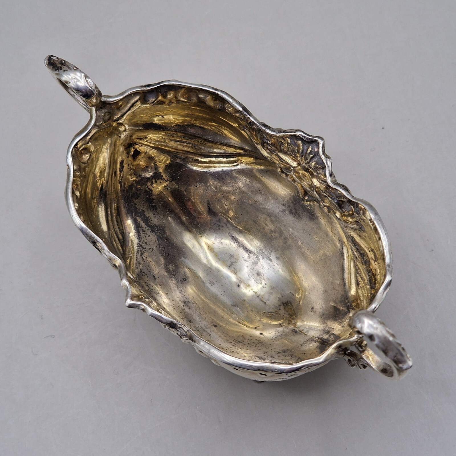 Antique Sterling Silver Salt Cellar by Henry Matthews 1906