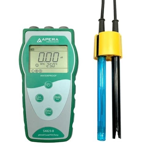 Portable Multi-Parameter Meter Kit (pH/Conductivity/TDS/Temp.)