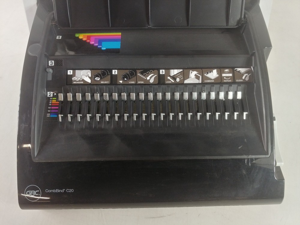 GBC CombBind C20 Manual Binding Machine For Parts