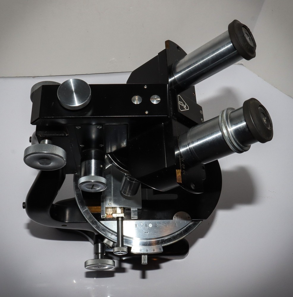 Antique Bausch & Lomb DDE Research Microscope