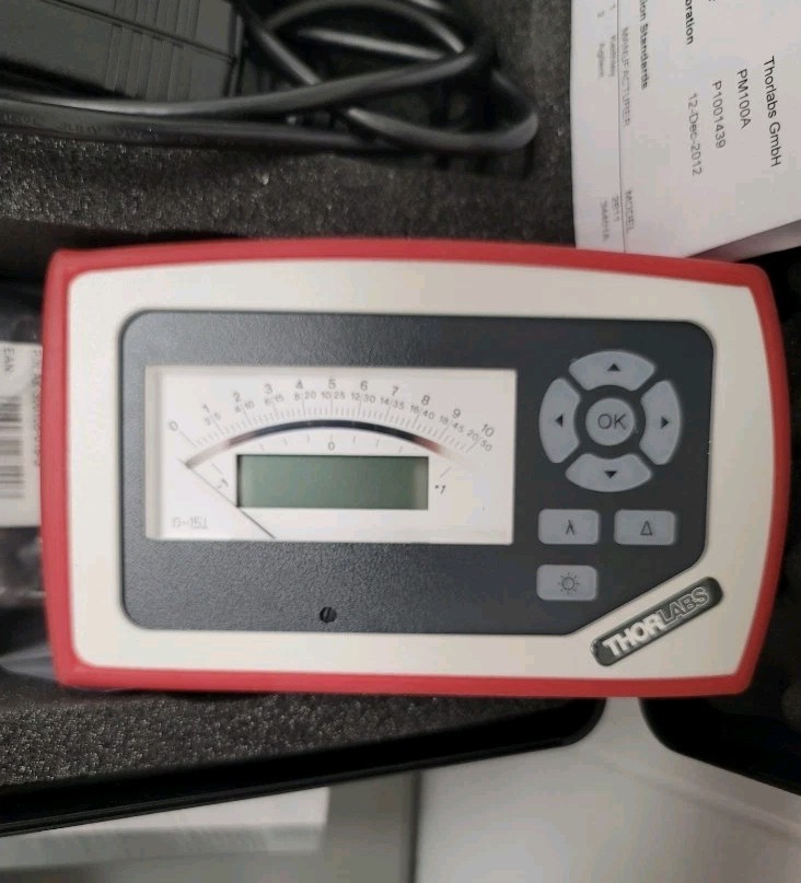 THORLABS PM100A Laser Power Meter