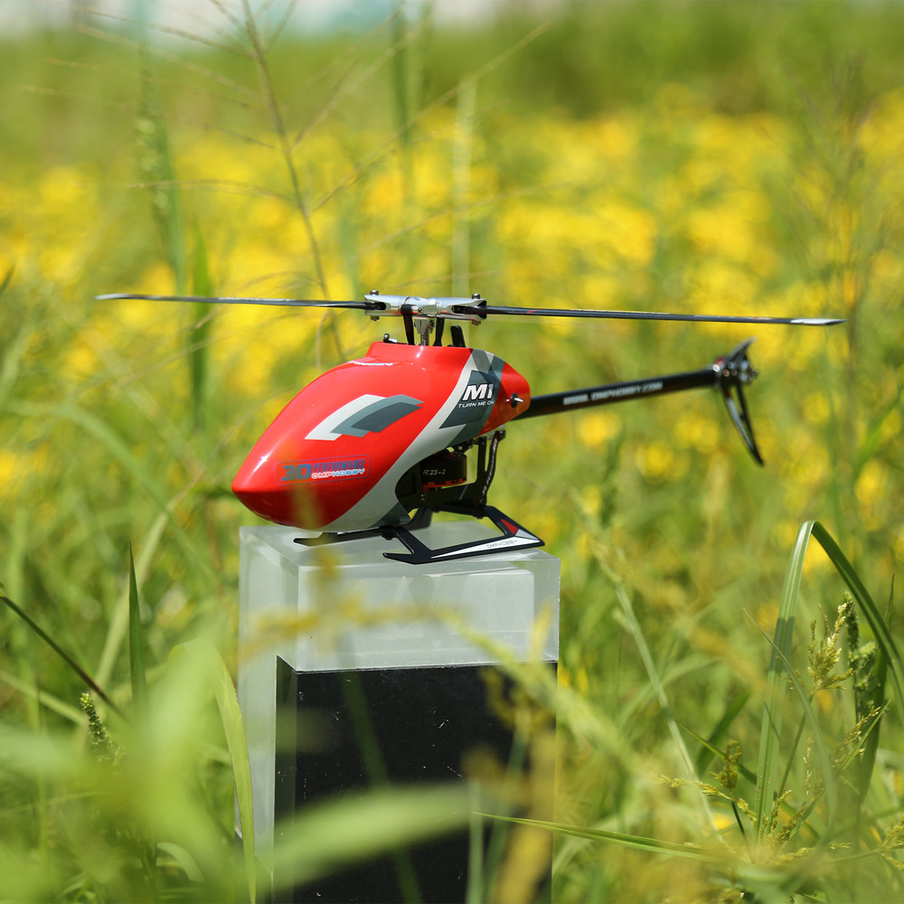 OMPHOBBY M1 EVO RC Helicopter forAdults (OMPHOBBY Protocol BNF Version,White)