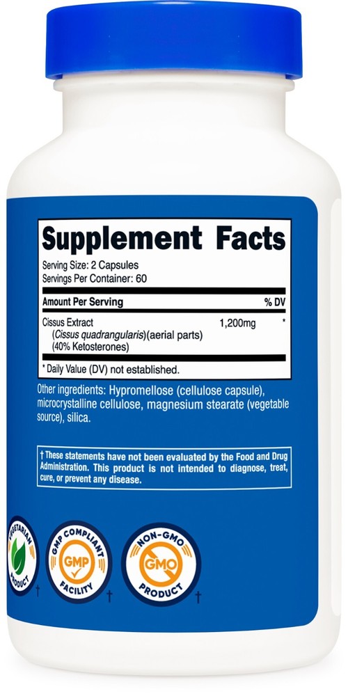 Nutricost Cissus Quadrangularis (600mg) 120 Capsules