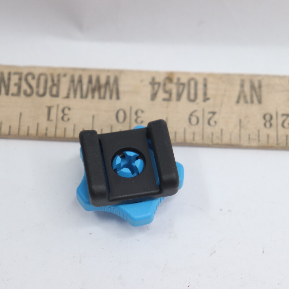 (12-Pk) Vertical Cable Manager Half Spool Kit Blue/Black 2" Diameter