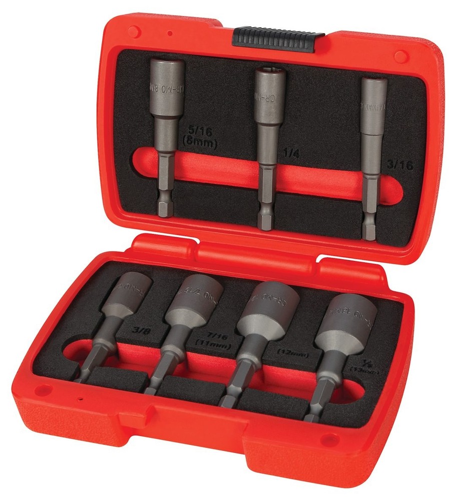 PERFORMANCE TOOL W8699 7PC X-TRAX NUT-DRIVER SET