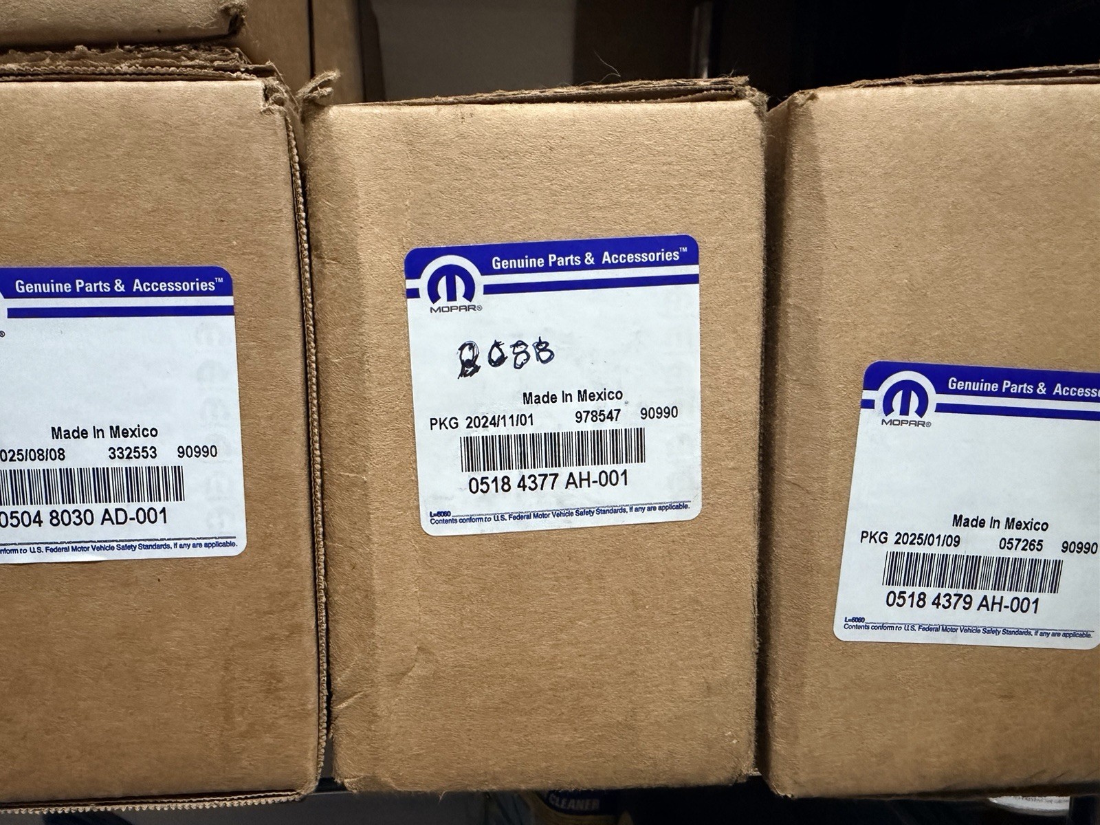 MOPAR 3.6L CAMSHAFTS NEW IN BOX(MULTIPLE NUMBERS)DODGE JEEP RAM CHRYSLER