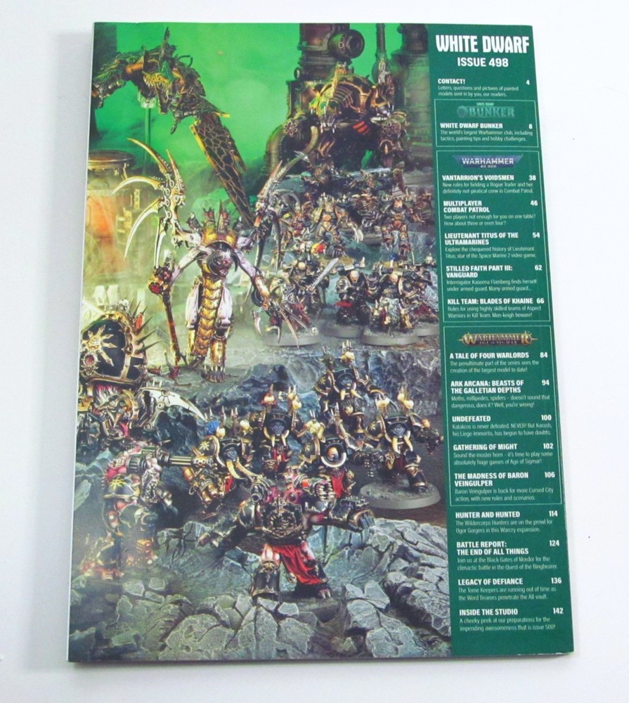 White Dwarf issue 498 Subscriber Edition - New - Games Workshop