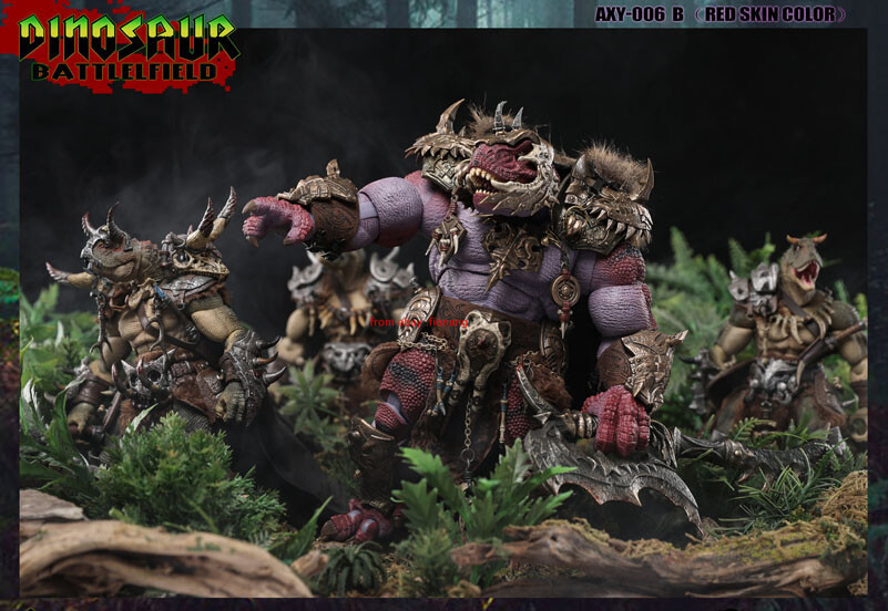 AXYTOYS Dinosaur Battlefield Carnivorous Tribe King Tyrannosaurus Rex IN STOCK