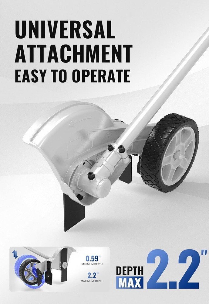 Edger Attachment , Black