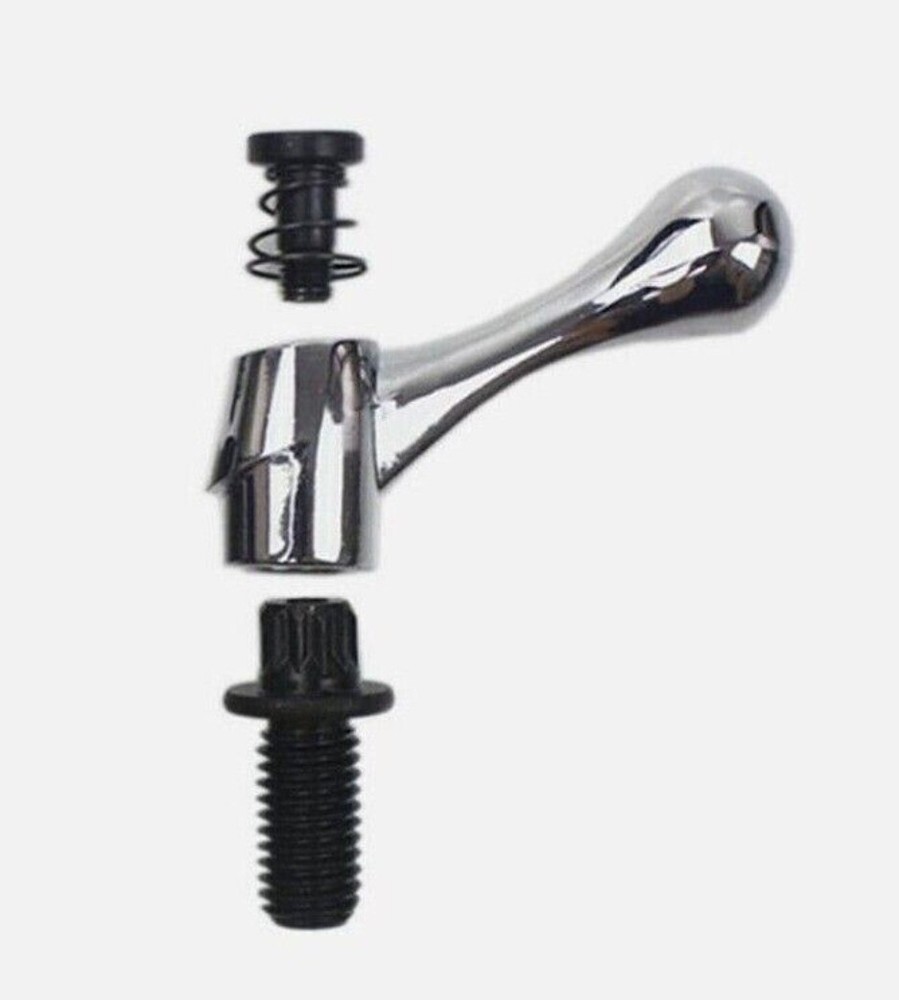 1x Milling Machine M1/2 Table Lock Bolt Mill Handle Thread Head Part