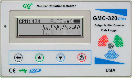 GQ GMC-320+V5 WiFi Geiger Counter Nuclear RadiationDetector Gamma BetaX-ray