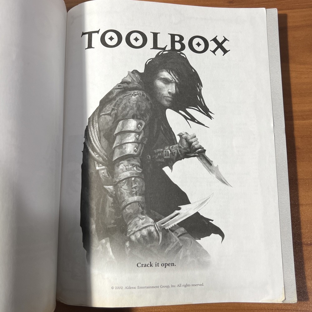 Dungeons & Dragons Toolbox D20 System Paperback Reference Guide Book Alderac E