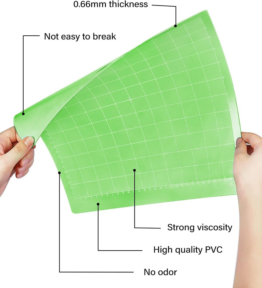 Cutting Mat 12X12 20 Pack, Compatible with Cricut Maker 3/Maker/Explore 3/Air 2/