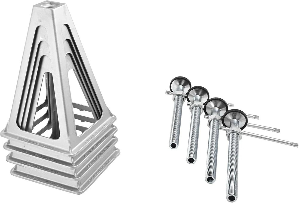 RV Stabilizer Jacks, 4 Pack Aluminum RV Leveling Jacks, RV Stack Jacks for