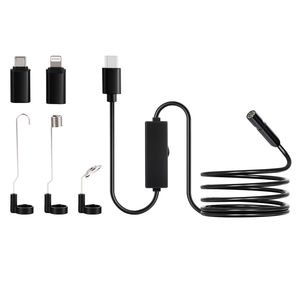 Endoscope Camera 1920P HD Borescope for Android & IOS with 10FT Cable