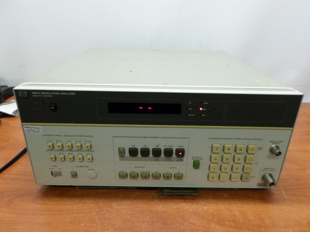 HP 8901A Modulation Analyzer