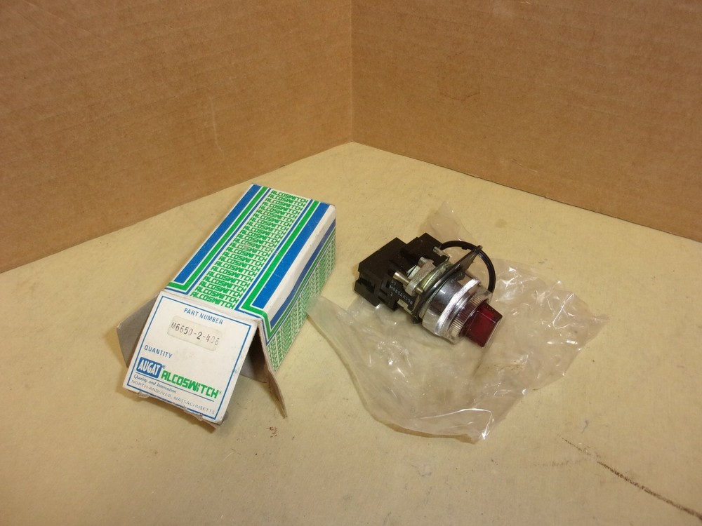 Augat Alco Switch M6650-2-406 Selector Switch , new