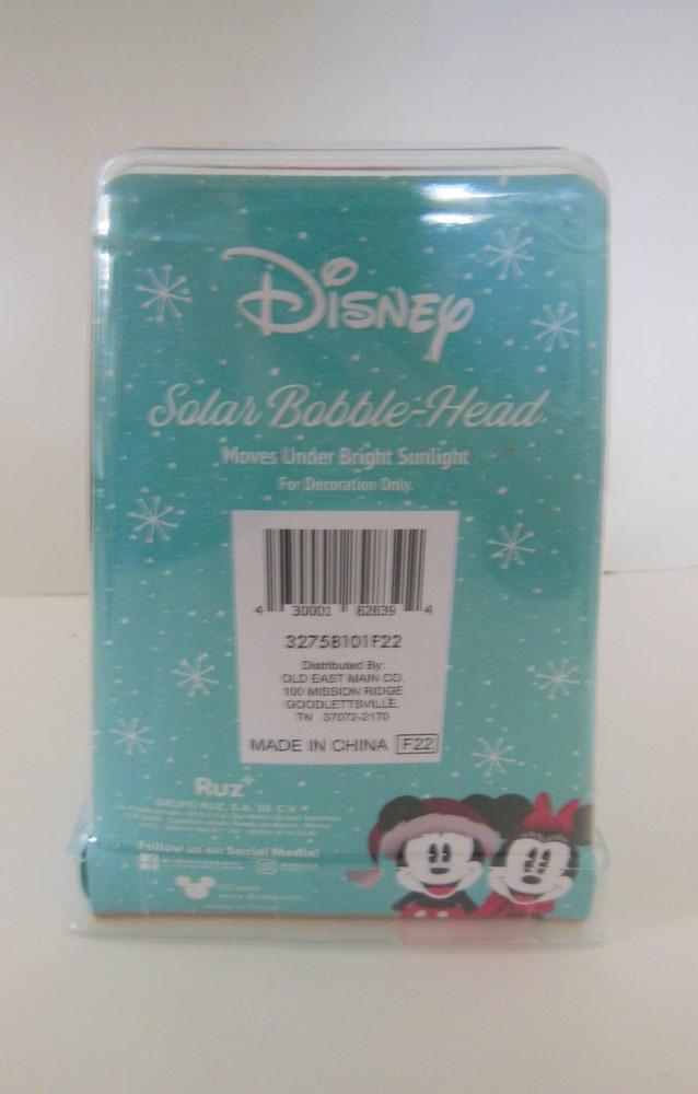 Disney Minnie Mouse Bobblehead Original Package