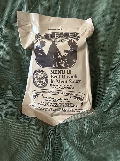 Official Ameriqual Military MRE Individual Single Meal You Pick Exp. 2027.