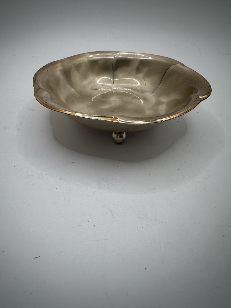 WMF IKORA Dish Silverplate Over Brass Footed Tarnish Resistant