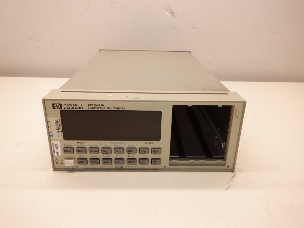 HP 8153A LIGHTWAVE MULTIMETER
