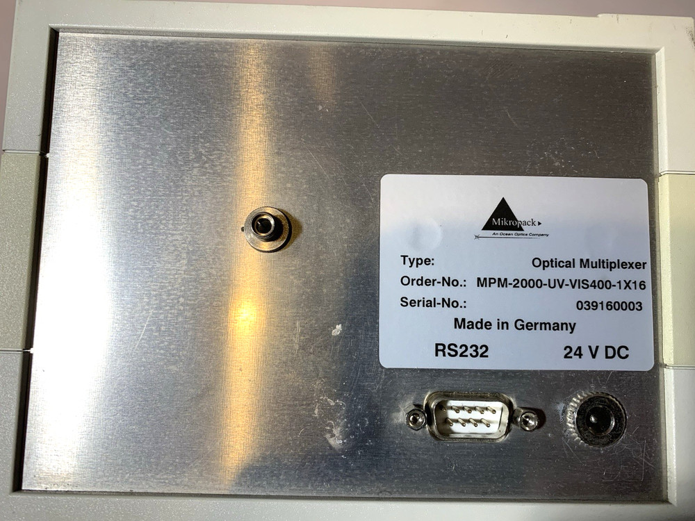 Ocean Optics Mikropack MPM-2000 Fiberoptic Multiplexer for Spectrometer UV-VIS