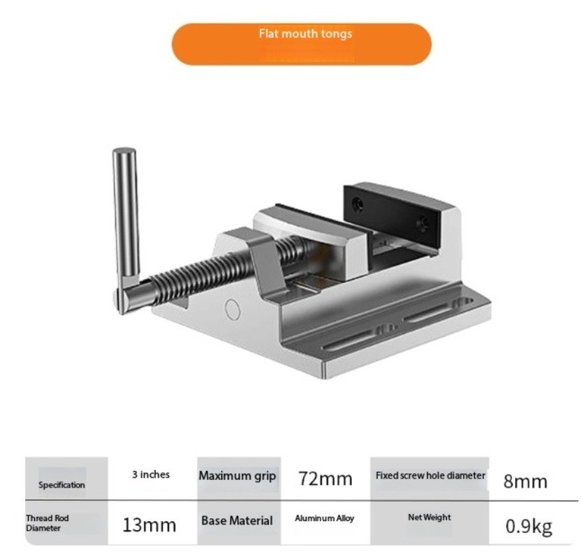 Cross Slide Table Multifunctional Cross Worktable Cross Flat Pliers Table Drill