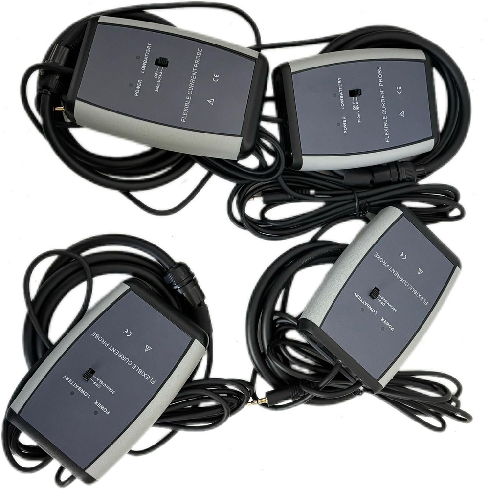 3 Phase Power Quality Analyzer Recorder Meter with Current Clamp Range 10A~6000A