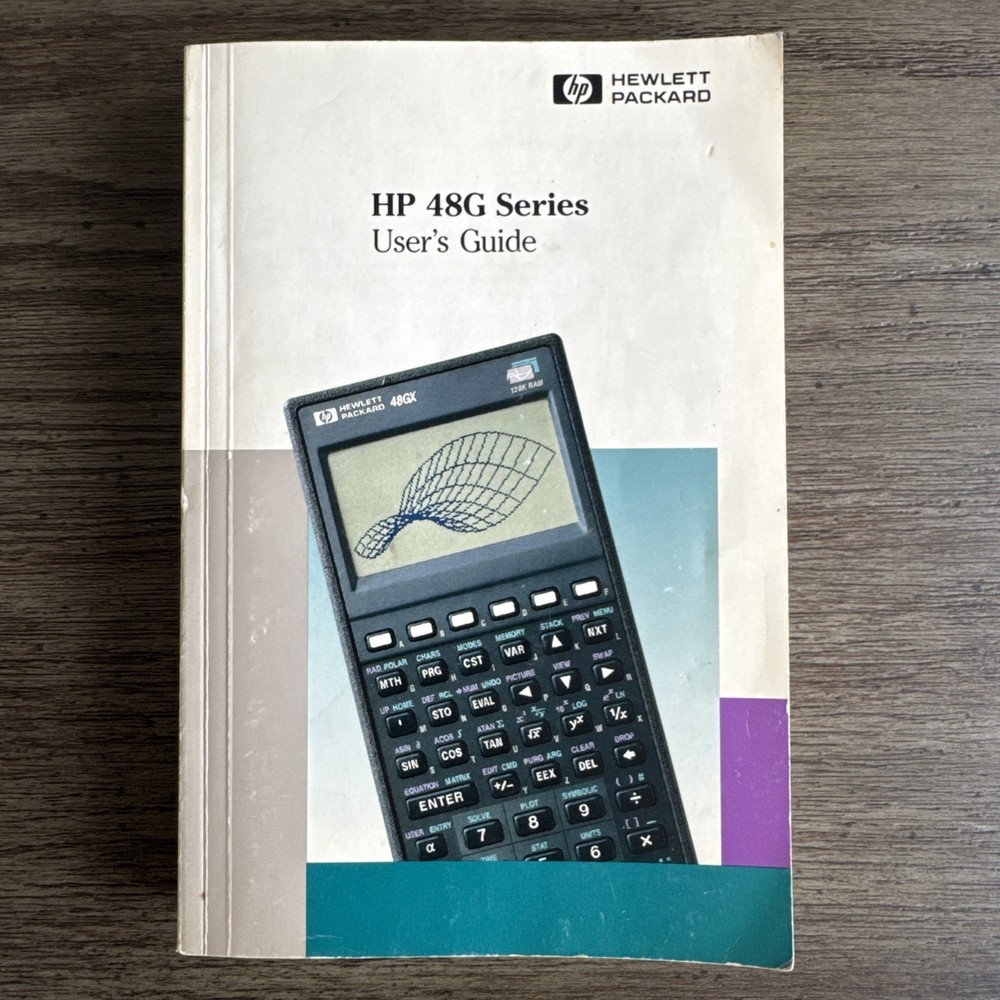 Hewlett Packard HP 48G Series Graphing Calculator User’s Guide