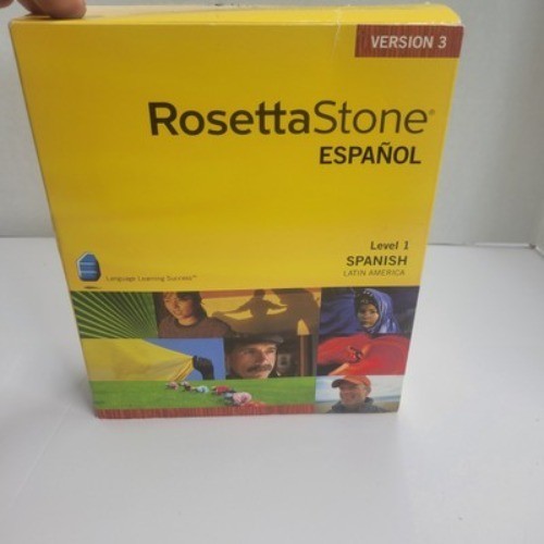 Rosetta Stone Spanish Spain Version Levels 1 w/ Headset