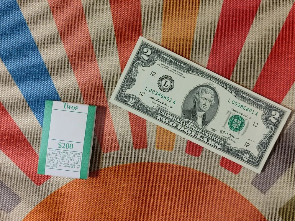 $2 Two Dollar Bill - 2013 - Uncirculated - BEP