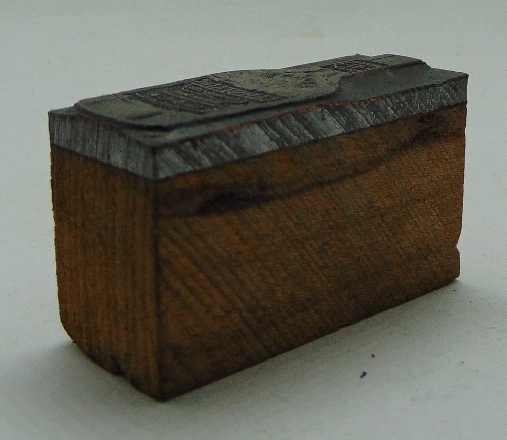 Printing Letterpress Printers Block Garstaris Bottle