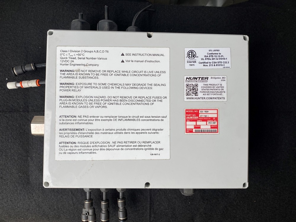 Hunter Engineering Quick Tread Sensors and Control Box